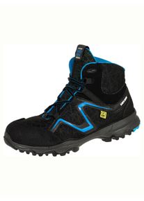 Sicherheitsschuh NORISK "Sicherheitsschuhe Orion S3" Gr. 48, schwarz (schwarz, blau), 48, Obermaterial: 100% Textilmaterial TEXMAT., Schuhe, Sicherheitsschuh