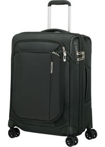 Weichgep&auml;ck-Trolley Samsonite "RESPARK exp, verschiedene Gr&ouml;&szlig;en und Farben", Damen, Gr. B/H/T: 40cm x 55cm x 23cm 43 l, gr&uuml;n (forest gr&uuml;n), Polyester, Polyurethan, unifarben, Koffer Weichgep&auml;ck-Trolley, voll gef&uuml;tterter Innenraum, mit Packgurten und Trennwand