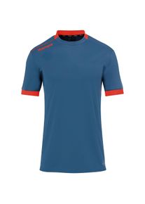 T-Shirt Kempa "Shirt PLAYER TRIKOT Kids", M&auml;dchen, Gr. 152, schwarz (ice grau, fluo rot), Obermaterial: 100% Polyester PES., Shirts T-Shirt