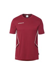 Trainingsshirt Uhlsport "Trainings-T-Shirt Equipe 29 Kids", M&auml;dchen, Gr. 140, rot (bordeaux, schwarz, wei&szlig;), Obermaterial: 100% Polyester Pol. recyc.., Shirts Trainingsshirt