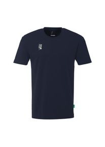 T-Shirt Kempa "Trainings-T-Shirt Game Changer Kids", M&auml;dchen, Gr. 140, blau (marine), Obermaterial: 100% Baumwolle CO(Bio)., Shirts T-Shirt