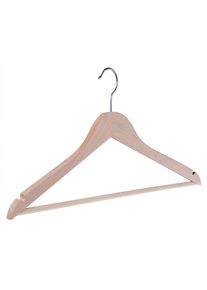 Kleiderb&uuml;gel Pieperconcept "326", beige (natur), B:44cm H:23,7cm T:1,3cm, Massivholz, Kleiderb&uuml;gel, Kleiderb&uuml;gel