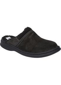 Hausschuh Josef Seibel "Max 67, schwarz", Herren, Gr. 40, schwarz, Obermaterial: 100% Rindsleder Leather cow., Schuhe Hausschuh