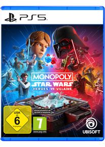 Ubisoft Spielesoftware "Monopoly: Star Wars&trade; Heroes vs. Villains", bunt (ohne farbbezeichnung), PlayStation 5, Spielesoftware, Spielesoftware