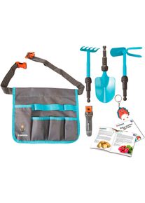 Kinder-Gartenset Happy People "GARDENA G&uuml;rteltasche", gr&uuml;n, Spielwerkzeug, KinderB:26cm H:22cm, Kinder-Gartenset, B:26cm H:22cm