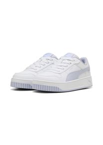 Sneaker Puma "CARINA STREET PS", M&auml;dchen, Gr. 32, Puma wei&szlig;, cool weather, Synthetik, unifarben, Schuhe Sneaker