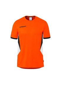 Trainingsshirt Uhlsport "Trainings-T-Shirt Equipe 29 Kids", M&auml;dchen, Gr. 116, orange (fluo orange, wei&szlig;, schwarz), Obermaterial: 100% Polyester Pol. recyc.., Shirts Trainingsshirt