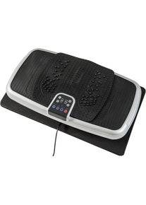 Vibrationsplatte "Deluxe", silber (silberfarben, schwarz), Motive Fitness by U.N.O., VibrationsplattenB:39,5cm H:15,4cm L:71,3cm, Vibrationsplatte, B:39,5cm H:15,4cm L:71,3cm