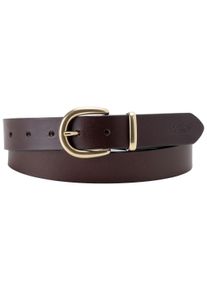 Levi's Lederg&uuml;rtel LEVI'S "WOMEN'S PHOEBE BELT", Damen, Gr. 70, braun, Rindsleder, unifarben, G&uuml;rtel Lederg&uuml;rtel