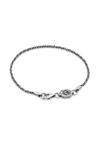 Armkette HAZE & GLORY "Armband Sacred Sun Armband 925 Silber" Gr. 180, grau, Armb&auml;nder, Herren, 180, Silber 925 (Sterlingsilber), Armkette