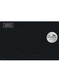 AEG Induktions-Kochfeld "TO841A0FIT", schwarz, B:77cm H:4,4cm T:51cm, Kochfelder, SaphirMatt SE &ndash; 3&times; kratzresistenter & langlebig, Made in Germany, Induktions-Kochfeld