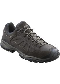 Wanderschuh Meindl "Nebraska", Herren, Gr. 9.5, braun, Obermaterial: 100% Rindnubukleder CNU., Schuhe Wanderschuh