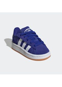 Sneaker adidas originals "CAMPUS 00S COMFORT CLOSURE ELASTIC LACE", M&auml;dchen, Gr. 27, blau (semi lucid blau, cloud wei&szlig;, gum 2), Leder, Synthetik, Schuhe Sneaker, f&uuml;r Babys und Kleinkinder aus Leder und Wildleder, mit Gummisohle