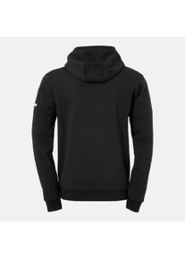 Trainingsjacke Kempa "Kapuzenjacke STATUS", Herren, Gr. S, schwarz, Obermaterial: 72% Baumwolle CO. 28% Polyester PES., Jacken Trainingsjacke