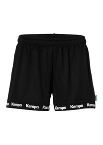 Shorts Kempa "Shorts WAVE 26 WOMEN", Damen, Gr. XS, US, schwarz, Obermaterial: 100% Polyester Pol. recyc.., Hosen Shorts
