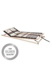 Primatex , Holz , Birke,Birke , 7-Zonen , 140x200 cm , Made in EU , Federleisten mit Triokappen, Mittelgurt, individuelle Liegeh&auml;rteeinstellung, verstellbar ,