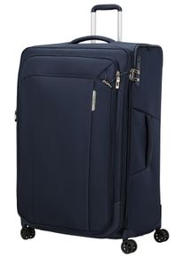 Weichgep&auml;ck-Trolley Samsonite "RESPARK exp, verschiedene Gr&ouml;&szlig;en und Farben", Damen, Gr. B/H/T: 53cm x 82cm x 34cm 156 l, blau (midnight blau), Polyester, Polyurethan, unifarben, Koffer Weichgep&auml;ck-Trolley, voll gef&uuml;tterter Innenraum, mit Packgurten und Trennwand