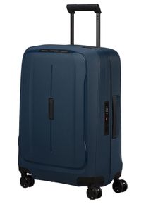 Hartschalen-Trolley Samsonite "ESSENS, verschiedene Gr&ouml;&szlig;en und Farben", Damen, Gr. B/H/T: 40cm x 55cm x 20cm 39 l, blau (midnight blau), Polypropylen, Strukturmuster, Koffer Hartschalen-Trolley, mit robustem Polypropylen-Geh&auml;use, mit mehreren F&auml;chern