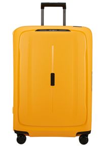 Hartschalen-Trolley Samsonite "ESSENS, verschiedene Gr&ouml;&szlig;en und Farben", Damen, Gr. B/H/T: 52cm x 75cm x 33cm 111 l, gelb (radiant gelb), Polypropylen, Strukturmuster, Koffer Hartschalen-Trolley, mit robustem Polypropylen-Geh&auml;use, mit mehreren F&auml;chern