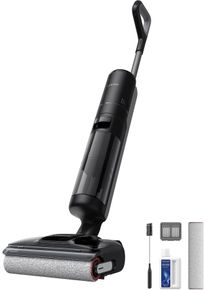 DREAME Nass-Trocken-Sauger "H12 Pro Flex Reach", schwarz, B:27,5cm H:116cm T:27,9cm, Mehrzwecksauger, 18.000Pa Saugkraft, 180-Design, B&uuml;rstenreinigung, Doppel-Kantenb&uuml;rste, Nass-Trocken-Sauger