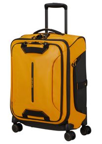 Weichgep&auml;ck-Trolley Samsonite "ECODIVER, verschiedene Gr&ouml;&szlig;en und Farben", Damen, Gr. B/H/T: 40cm x 55cm x 23cm 50 l, gelb, Nylon, Polyester, Basic, Koffer Weichgep&auml;ck-Trolley, mit Rei&szlig;verschluss-Deckelfach und Fronttasche