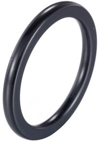 Fingerring Firetti "Schmuck Geschenk Edelstahl Ring Damenring Herrenring Color" Gr. 55, schwarz, Fingerringe, Damen, 55, Edelstahl, 2,1mm, Fingerring