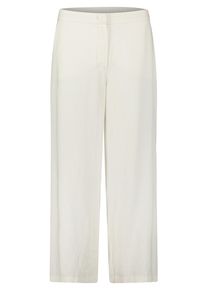 Leinenhose Betty Barclay "Leinenhose unifarben", Damen, Gr. 48, EURO, wei&szlig; (rohwei&szlig;), Obermaterial: 55% Leinen LI. 45% Viskose CV., Hosen Leinenhose