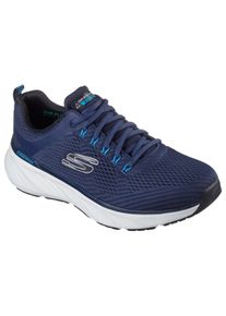 Sneaker Skechers "EDGERIDE", Herren, Gr. 44, blau (navy, blau), Textil, Schuhe Sneaker, Freizeitschuh, Trainingsschuh, Schn&uuml;rschuh mit RELAXED FIT&trade;