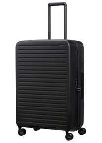 Hartschalen-Trolley Samsonite "RESTACKD, verschiedene Gr&ouml;&szlig;en und Farben", Damen, Gr. B/H/T: 51cm x 75cm x 29cm 99 l, schwarz, Polypropylen, unifarben, Koffer Hartschalen-Trolley, f&uuml;r Urlaub, Reise, Ferien und Gesch&auml;ftsreise, mit Volumenerweiterung