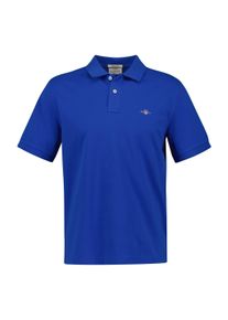 Poloshirt Gant "Poloshirt Regular Shield Pique Polo 1er Pack", Herren, Gr. M, blau (blau (lapis)), Obermaterial: 100% Baumwolle CO., Shirts Poloshirt