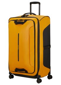 Weichgep&auml;ck-Trolley Samsonite "ECODIVER, verschiedene Gr&ouml;&szlig;en und Farben", Damen, Gr. B/H/T: 47cm x 79cm x 32cm 117 l, gelb, Nylon, Polyester, Basic, Koffer Weichgep&auml;ck-Trolley, mit Rei&szlig;verschluss-Deckelfach und Fronttasche
