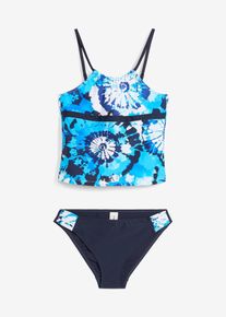 bonprix Tankini (zestaw 2 cz.), niebieski, 140/146