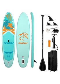 FunWater SUPFW70A SUP Paddleboard 3.5m - Turquoise