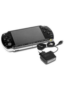 Sony PlayStation Portable (PSP) Slim & Lite | inkl. Spiel | 2004 | schwarz | Little Big Planet (DE Version)