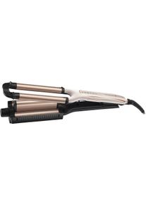 Welleneisen Remington "PROluxe Welleneisen, CI91AW", rosa (wei&szlig;, ros&eacute;), Gl&auml;tteisenB:32,6cm H:6cm T:7cm, Welleneisen, 4 in 1 Styles: Wasserwelle, Beachwaves, gro&szlig;e & kleine Wellen, B:32,6cm H:6cm T:7cm