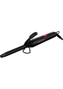 Lockenstab Rowenta "16 mm, feste und &uuml;ppige Locken voller Dynamik, Keramikbeschichtung", schwarz (schwarz, pink), Lockenst&auml;beB:7,45cm H:3,2cm T:29,65cm &Oslash;:16mm, Kunststoff, Lockenstab, k&uuml;hle Spitze, 360-Drehkabel, sicherer Gebrauch, schwarz/pink, CF2119, B:7,45cm H:3,2cm T:29,65cm &Oslash;:16mm