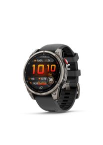 Smartwatch Garmin "FENIX 8 Pro - smarte Premium Multisport GPS-Uhr", schwarz, graphit, titanium, Smartwatches, 47, 4G (LTE), Smartwatch