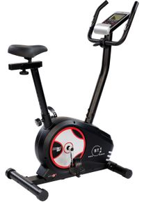 Ergometer Christopeit Sport "BT 4" Gr. 1, schwarz, Heimtrainer, ohne Unterlegmatte, Ergometer, 120 kg max. Benutzergewicht, Fahrrad, 24 Widerstandsstufen, B:48cm H:145cm L:85cm
