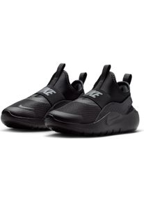 Laufschuh Nike "FLEX RUNNER 4 (PS)", Kinder, Gr. 35, schwarz, schwarz, anthrazit, Synthetik, Textil, Schuhe Laufschuh, mit praktischem Schlupfeinstieg