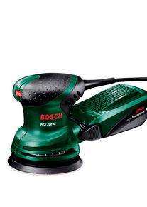 Bosch Home and Garden Exzenterschleifer BOSCH HOME & GARDEN "PEX 220 A", gr&uuml;n (gr&uuml;n, schwarz), B:7cm H:22cm L:34,7cm, Schleifmaschinen, Exzenterschleifer