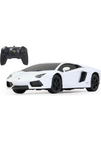 RC-Auto Jamara "Deluxe Cars, Lamborghini Aventador, 1:24, weiss, 2,4GHz", wei&szlig;, Fernlenkfahrzeuge, KinderB:10cm H:5cm T:20cm, RC-Auto, B:10cm H:5cm T:20cm