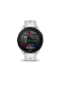 Smartwatch Garmin "Forerunner 165 Music", wei&szlig; (dunstgrau, steinwei&szlig;, hellgrau, wei&szlig;), Smartwatches, 1,2 &Prime;, Smartwatch