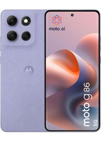 Motorola Smartphone "moto g86 5G 256GB", Energieeffizienz: A, blau (pantone cosmic sky), 256 GB, Mobiltelefone, Smartphone