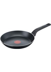 Bratpfanne Tefal "Easy Cook & Clean mit Antihaftbeschichtung, nicht induktionsgeeignet", schwarz, H:4cm &Oslash;:24cm, Pfannen, Bratpfanne, Thermo-Signal bei idealer Brattemperatur, Made in France
