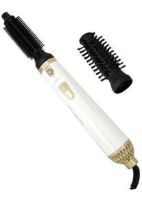 Warmluftb&uuml;rste Rowenta "Wave & Curl Warmluftb&uuml;rste, Abrollsystem f&uuml;r einfaches Styling", gold (goldfarben), MultihaarstylerB:5cm H:34cm T:5cm, Warmluftb&uuml;rste, Keramik-/Turmalinbeschichtung, 2 Einstellungen, F&ouml;hnb&uuml;rste, CF3910, B:5cm H:34cm T:5cm