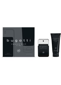 Duft-Set Bugatti "Signature man", schwarz (100 ml), Parf&uuml;ms, Damen, Duft-Set, Orientalischer Herrenduft mit Bergamotte, Salbei und Tonka Bohnen.