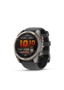 Smartwatch Garmin "FENIX 8 Pro - smarte Premium Multisport GPS-Uhr", schwarz, graphit, titanium, Smartwatches, 51, 4G (LTE), Smartwatch