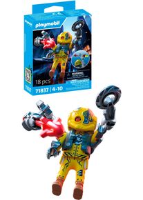 Konstruktions-Spielset Playmobil "Roboter-Held (71837), Heroes", bunt, Spielbausteine, Kinder, Kunststoff, Konstruktions-Spielset