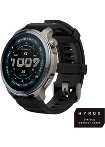 Smartwatch Amazfit "Balance 2", schwarz (schwarz, schwarz), Smartwatches, ohne eSIM, Smartwatch, Hyrox Race Mode