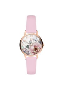Quarzuhr Cool Time "The Cool Flower Power", rosa, bunt, Armbanduhren, M&auml;dchen, Quarzuhr, Armbanduhr, Kinderuhr, M&auml;dchen, analog